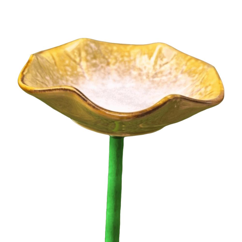 Ceramic Bee Bird Feeder Garden Decoration Insect Water Dispenser Hummingbird Feeder Outdoor