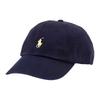 Polo Ralph Lauren Светло-желтая вышивка логотипа хлопковая бейсболка унисекс парный стиль темно-синий 710548524006
