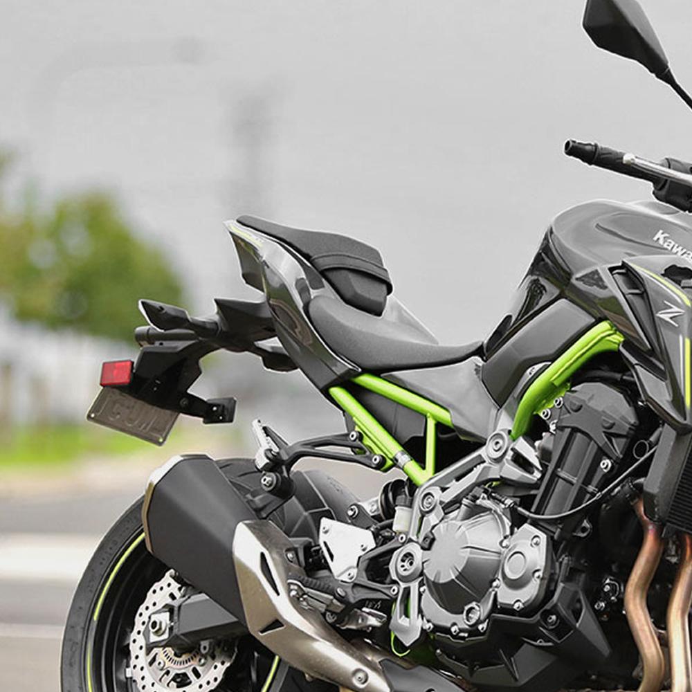 Motorcycle Black Seat Rear Pillion Passenger Rear Seat Assy For Kawasaki Z900 /SE/ABS ZR900 17-21 2017 2018 2019 2025 2025 2025