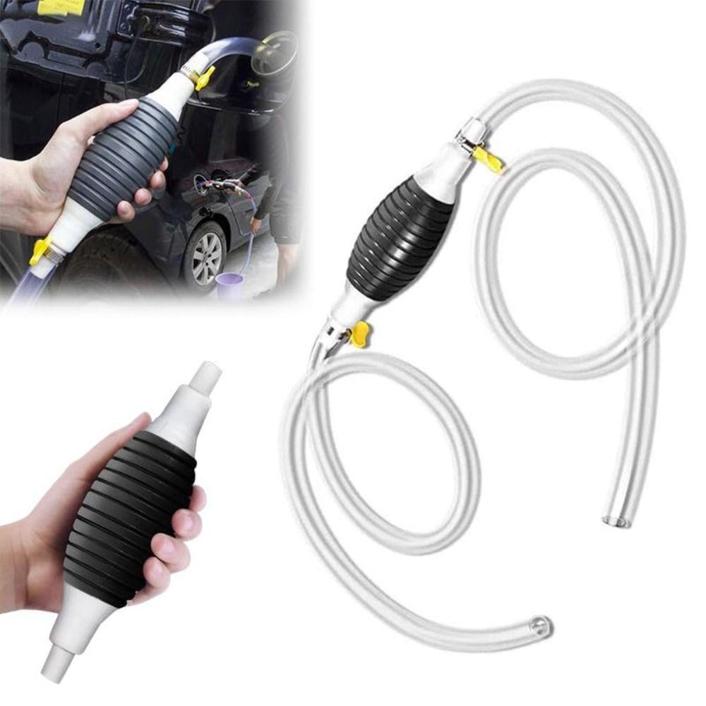 PVC Siphon Pump Thickened Fuel Transfer Pump Portable Liquid Siphon For Gasoline Motor