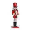 Christmas Nutcracker Ornament Large Wooden Soldier Nutcracker Figurine for Christmas Tree Front Door Hotel Decoration