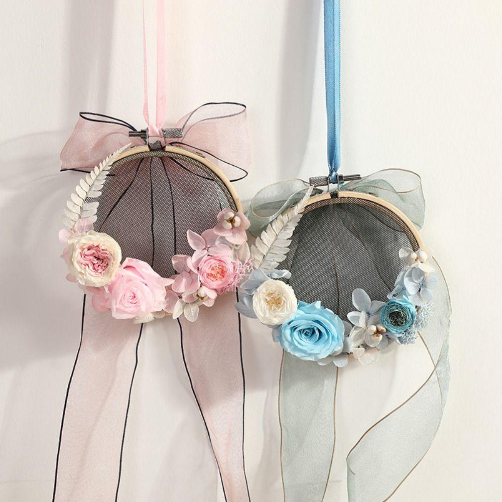 Useful Beech Circle Household DIY Sewing Tool Embroidery Hoop Embroidery Frame Cross Stitch Hoop