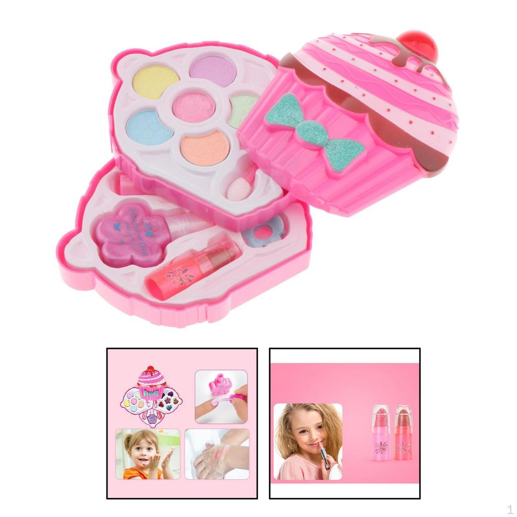 Make Toys Kids Girls Children Beauty Cosmetics Kit Gift