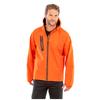 Result Recycled Mens Printed Recycled 3 Layer Casual Soft Shell Jacket