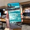 Синие Морские Волны Чехол для Honor Magic 8 6 7 Pro Honor 400 200 70 90 Lite X8b X8c X9a X9b X9c X9d Win RT Чехол