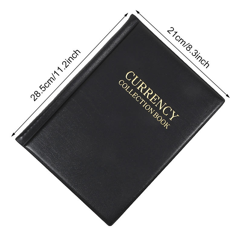 Альбом для коллекционирования банкнот с 30 отделениями, переплет, портативный, 10 внутренних страниц, альбом для хранения бумажных денег и валюты