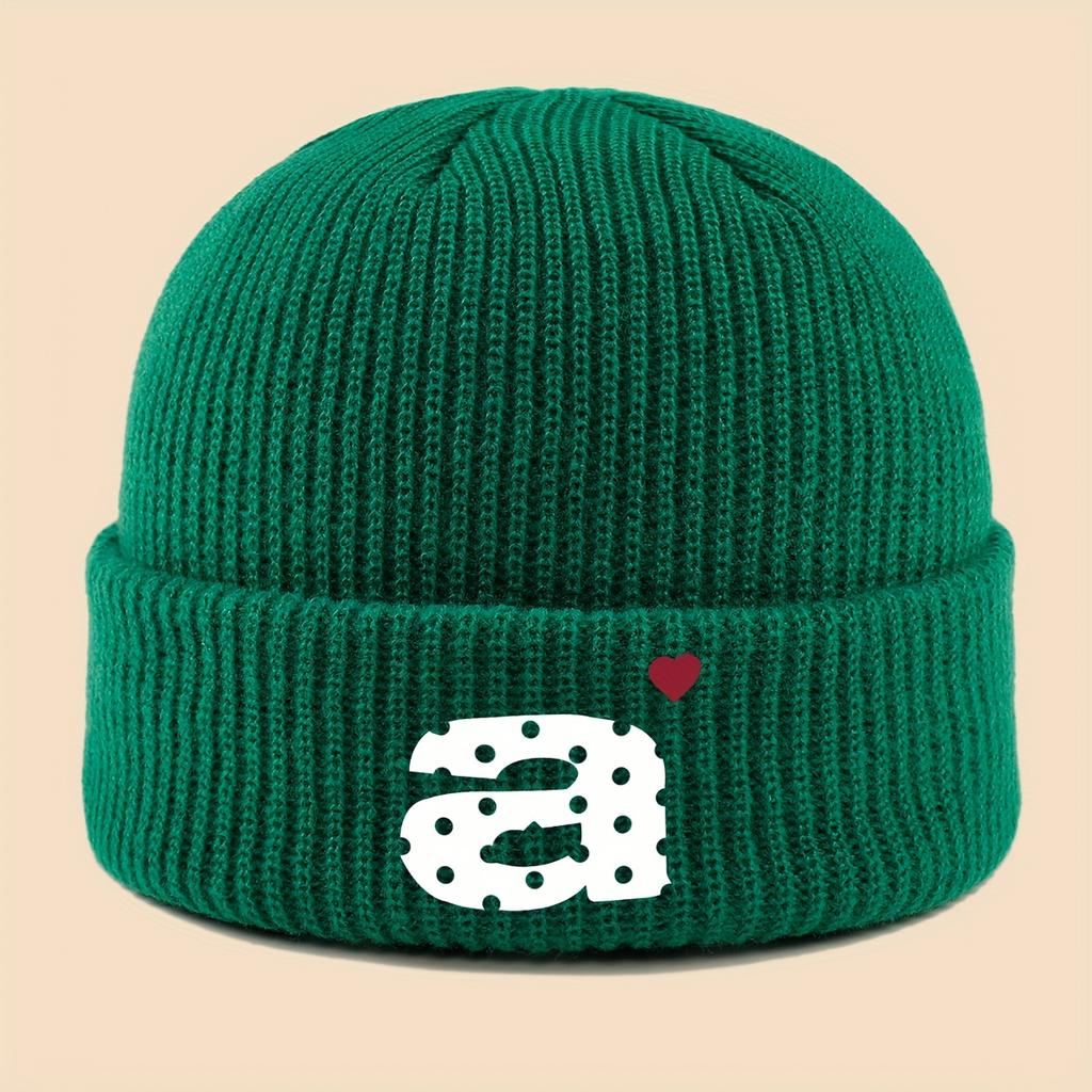 Unisex outdoor casual Knit cap autumn and winter warm outdoor trend Bonnet ski cap