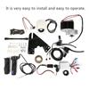 14Pcs Set Conversion Accessory for Electric Bicycle E Bike Kit 24V250W Easy Installation