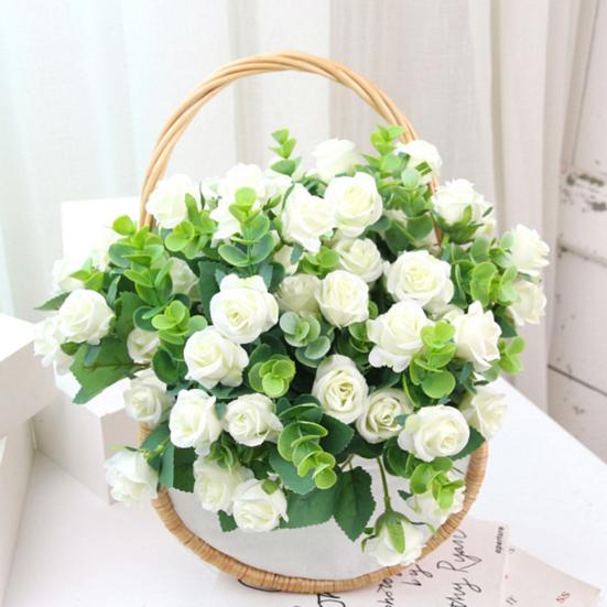 Красивый искусственный букет, реалистичный, 5 вилок, долговечный