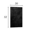 СТЕКЛЯННАЯ ДОСКА ДЛЯ НАРЕЗКИ 30x52 Черная