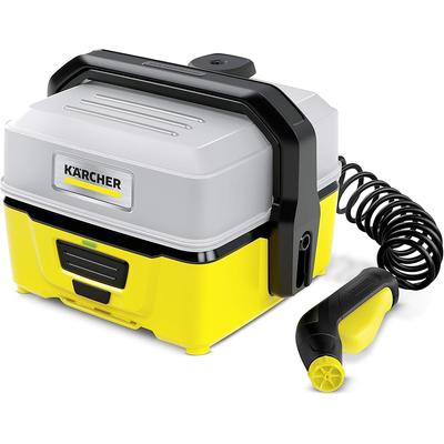 Karcher OC3 Многофункциональный очиститель, Чистит под более высоким давлением, чем водопроводная вода (Безмоечная мойка), Легкий, Компактный, Беспроводной, Перезаряжаемый, Встроенный
