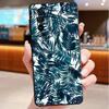 Чехол для телефона Motorola Edge 50 40 Pro 60 50 40 30 Ultra Neo Fusion Moto G85 G72 G53 G54 G84 G13 G32 Листья пальмы