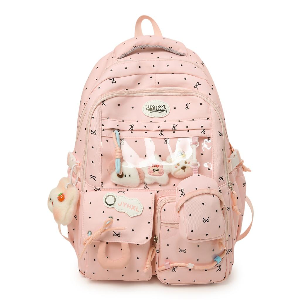 Schoolbag junior high school ins star student schoolbag cute high value large capacity campus backpack high school backpack senior