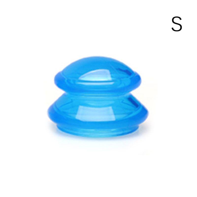 1шт силиконовые антицеллюлитные вакуумные присоски массажные чашки банки для физиотерапии