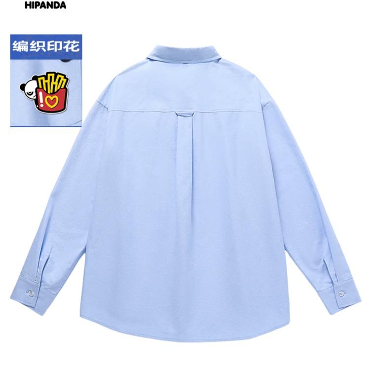 Hello Hipanda, Panda Cityboy Artistic Lapel Long-Sleeved Shirt
