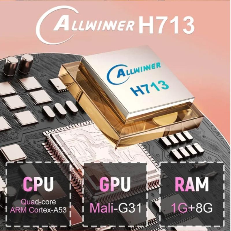 Проектор Velec 4K HD 650 ANSI 1080P с автофокусом Android 11 H713 Wifi6 BT5.2 Портативный наружный видеопроекторы для умного домашнего кинотеатра