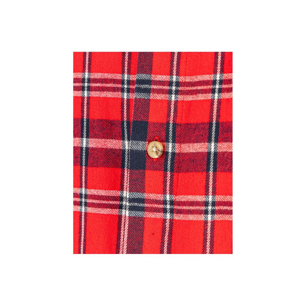 Flannel Shirt Red-Navy, 170G/M2, "2Xl", Ce, Lahti