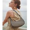 Shoulder Bag for Women Autumn and Winter Niche Fashion Plaid Underarm Bag Houndstooth Handbag