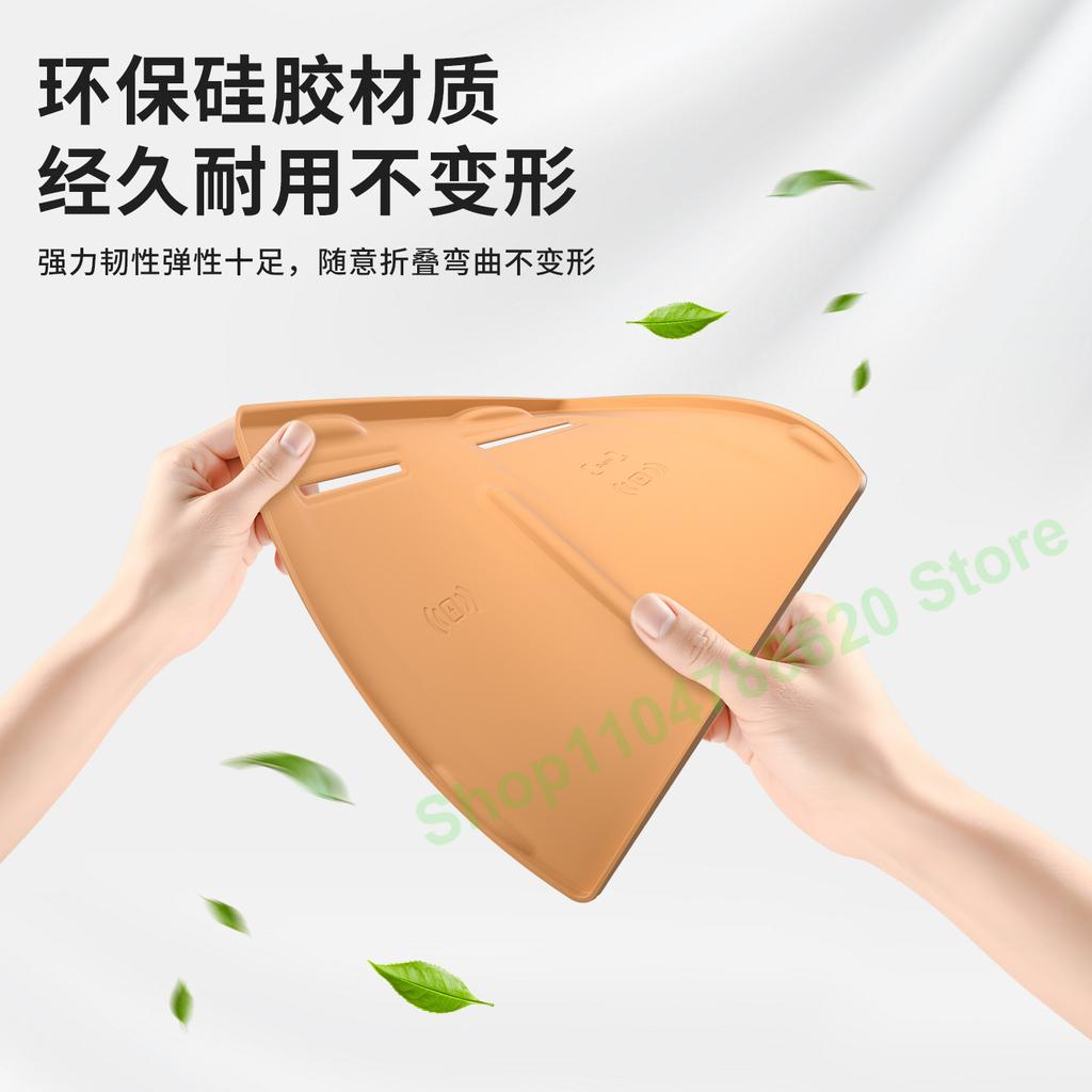 For Zeekr 9X Wireless Charging Pad Central Control Silicone Non-slip Protection Water Cup Mat Interior Decoration Accessories
