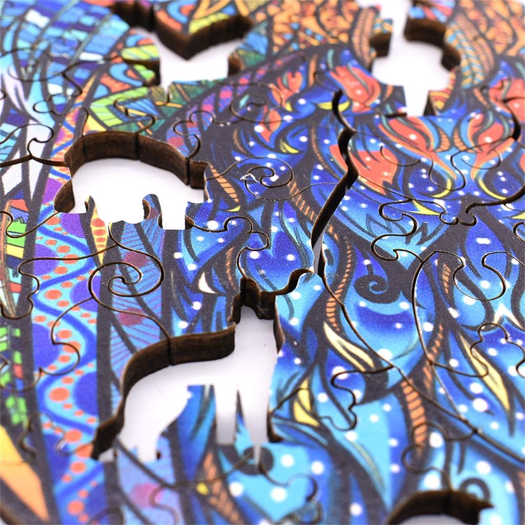 Деревянный пазл Уникальная форма Части Подарок Для Взрослых И Детей