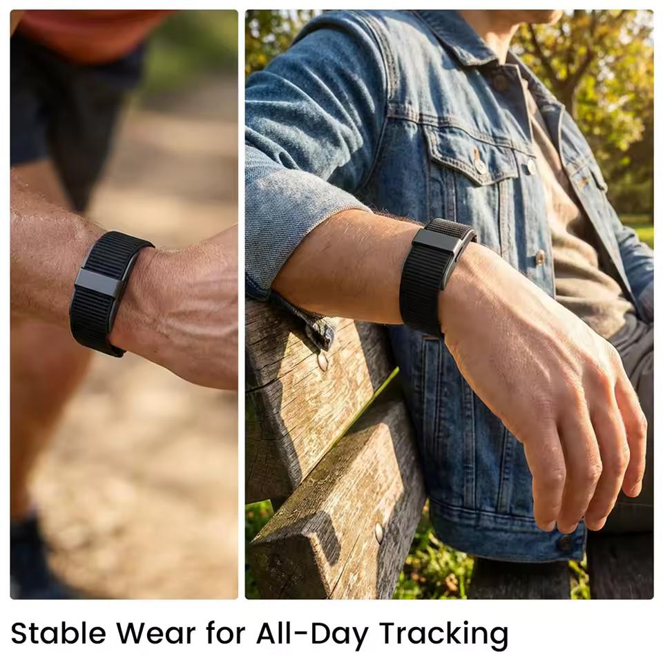 Регулируемые нейлоновые петлевые спортивные сменные ремешки для Hume Health Band 20 мм, спортивный фитнес-трекер, дышащий сменный ремешок для запястья для аксессуаров HUME