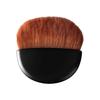 Compact Powder Brush Makeup Brush for MC Portable, Slim, Made-in-Japan (Black, Powder, Collection) [Meiko Cosmetics]