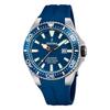 The Originals Rubber Strap Blue Dial Quartz Diver's F20664-1 200M Men's Watch