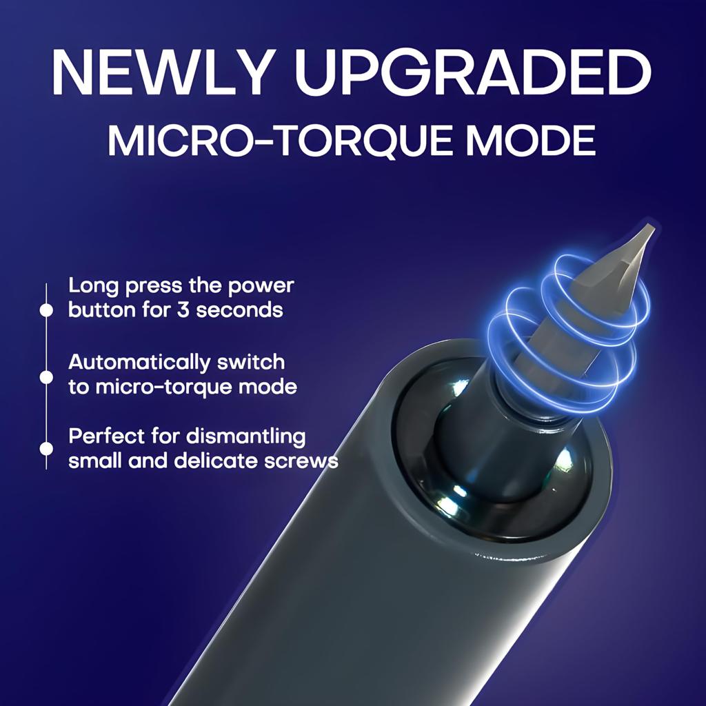 Набор электрических прецизионных отверток 28 в 1 с беспроводным мини-аккумулятором Type-C и набором инструментов для ремонта со светодиодом для часов iPhone PC