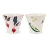 Kobo Sho Fresh Art Shintan Pear and Hasami Made In Japan J-Kitchens Cup, (Radish Bean), Ware,