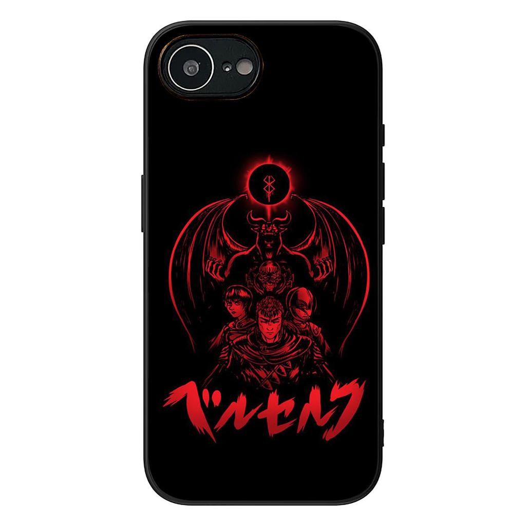 Защитный чехол Berserk Guts для Apple iPhone 16 17 Air 14 15 Pro Max Plus 16+ 16E 14+ ProMax