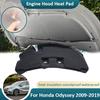 Для Honda Odyssey RB3/4 RC MK4 MK5 2009~ Передняя крышка капота Звукоизоляция двигателя Теплоизоляционная огнестойкая хлопковая накладка Аксессуары для автомобиля