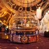 Деревянная музыкальная шкатулка MU Гороскоп 3D трехмерная пазл ручной работы DIY для отправки парню подарок на день рождения Рождественская игрушка украшение comp