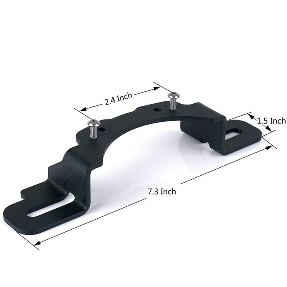 2x 4" Светодиодные противотуманные фары Скрытые монтажные кронштейны Для Jeep Wrangler JK 13-17 10-й бампер