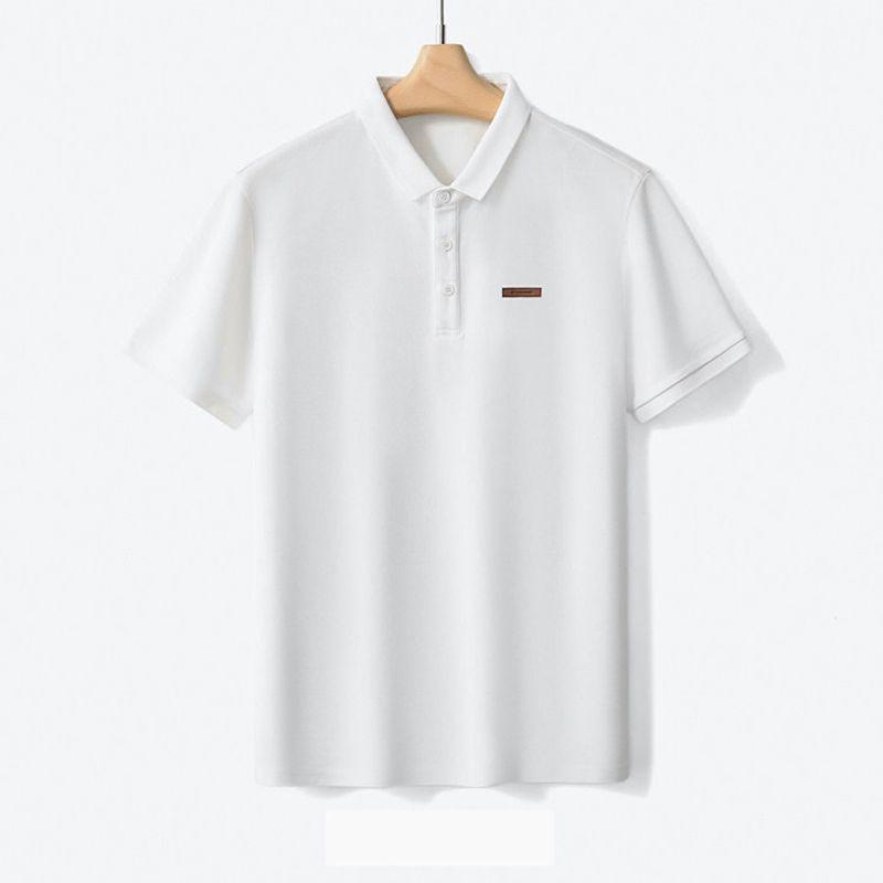 Shirt Men's Short-Sleeved Polo Shirt Fashion Brand Trend Sorona Lapel T-Shirt Export Cattle Goods Bottoming Shirt Casual T-shirt