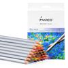 Marco Colored Pencils, 36-Color Set, Hexagonal Shaft, Oil-Based Colored Pencils, Colored Pencils, Beginners, Colored Pencils, Wooden Colored Pencils,