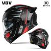 Full Face Motorcycle Helmet Flip-Up Modular Dual Lens DOT CCC Certified All Season Adult Unisex ABS
