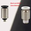 PC M3/4/5/6/8 1/8" 1/4" 3/8" BSP x 3 4 6 8 10 мм Трубка Латунь Пневматические Фитинги Быстроразъемное Соединение Для Цилиндра Компрессора
