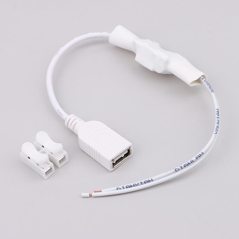 Переменный ток 220 В в постоянный ток 5 В/1 А 5 Вт Белый Wifi камера Diy Monitorn женский USB адаптер разъем изоляционный модуль стабилизированный модуль