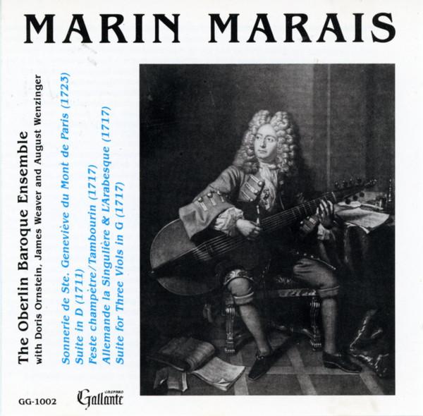 CD OBERLIN BAROQUE ENSEMBLE Марин Маре 250-летие Памяти GG1002 Gallante 1993 Япония Классическая Б/У