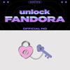 SF9 Unlock FANDORA Metal Chain Badge