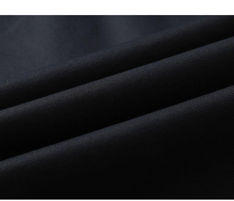 Langdeng Men's Business Casual Smooth Tencel Cotton Versatile Loose Straight Leg Pants