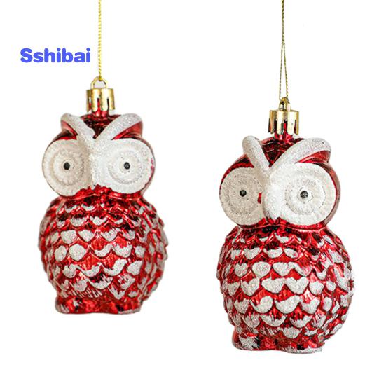 2 шт. Рождественский кулон изысканный грибной пончик в форме Санта-Клауса подвесное украшение для рождественской елки для праздничного украшения