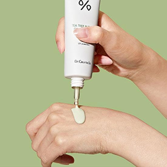 Dr.Ceuracle Tea Tree Purifine Green Up Sun SPF 50+ PA++++ 50мл