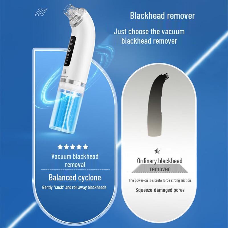 CHIGO Electric Pore Vacuum and Blackhead Remover CN plug (adapter included)