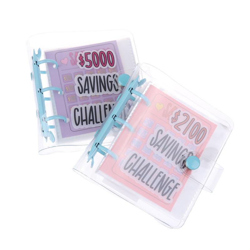 Мини-переплет для сбережений 150-5000 долларов США. Книга для сбережений. Бюджетное хранилище. Конверт для блокнота. Конкурс сбережений.