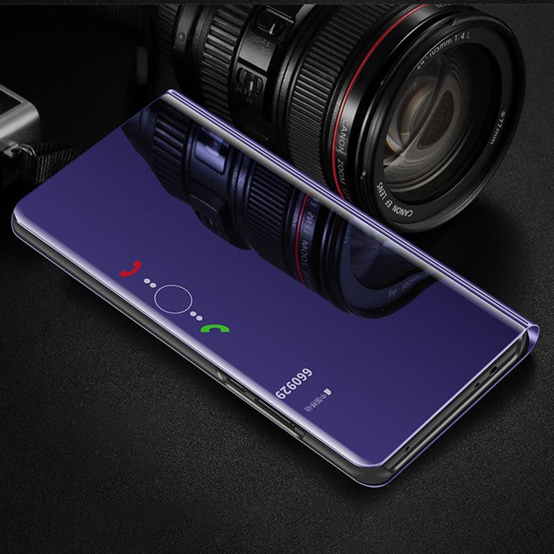 Чехол на телефон с зеркальной крышкой