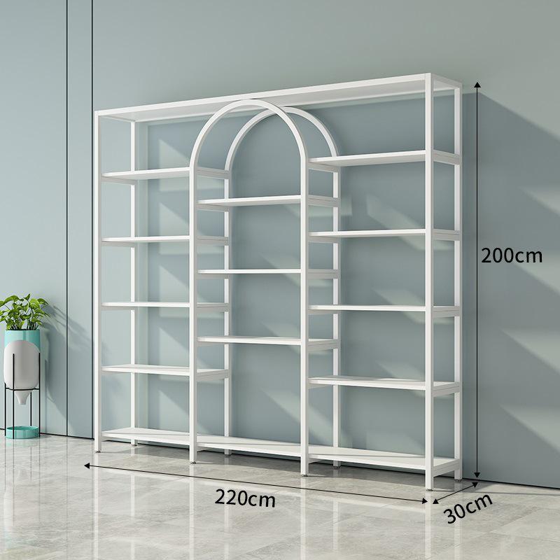 Elegant Display Stand: Nail Art and Skincare Storage Rack for Beauty Salons