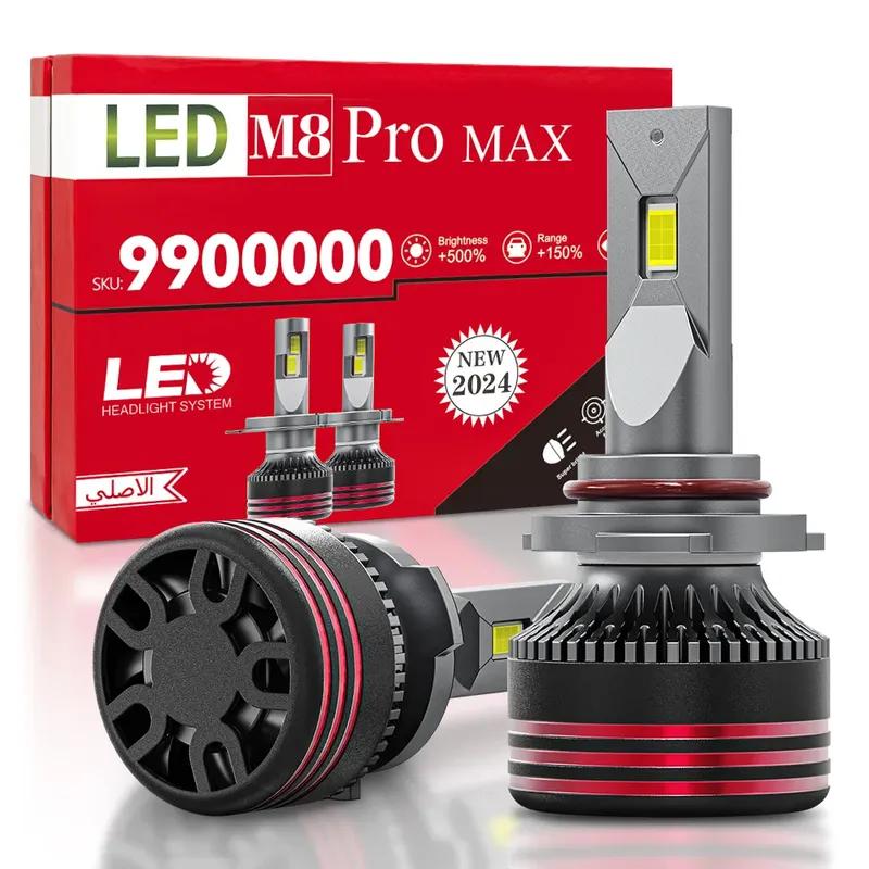 M8 PRO H1 H4 H7 Светодиодные Canbus Лампы H8 H9 H11 H16 JP 9012 HIR2 880 Лампы Фары 130W HB3 9005 HB4 9006 Автомобильные Огни Стабильная Работа