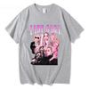 Футболка Lady Gaga Mayhem Мода Альбома Женская Одежда Ретро Летняя Харадзюку Женская Одежда Одежда для Фанатов Футболки