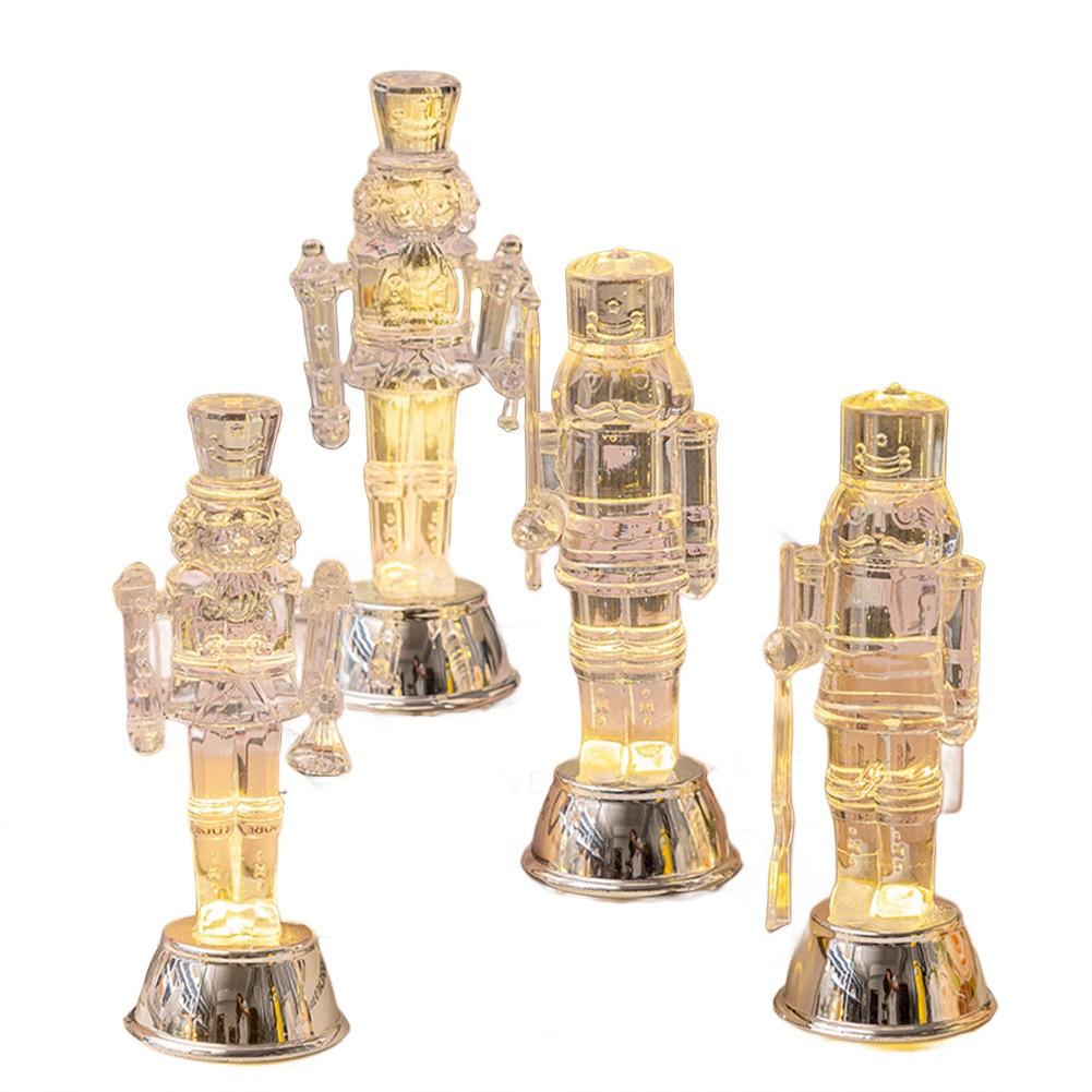 Battery Included LED Figures Nutcracker Decorations